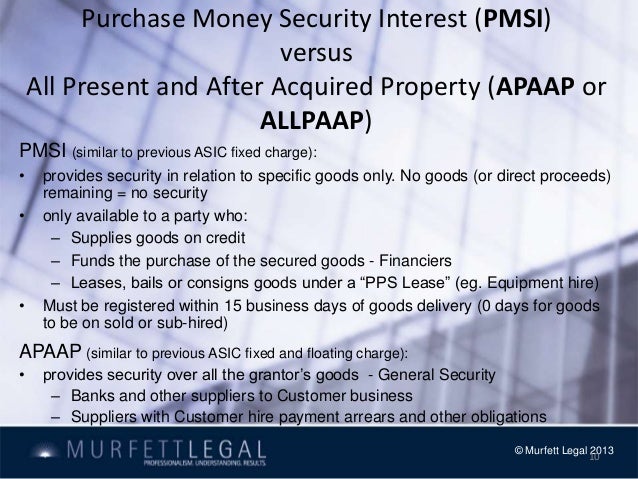 personal property securities act 2009 pdf