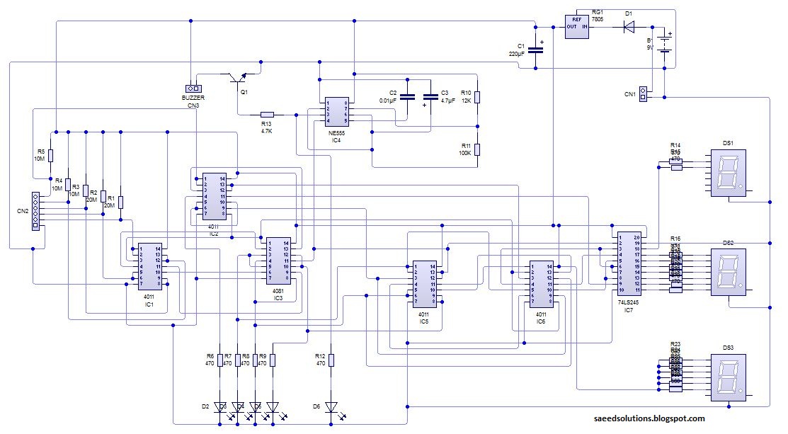 water level controller circuit diagram pdf
