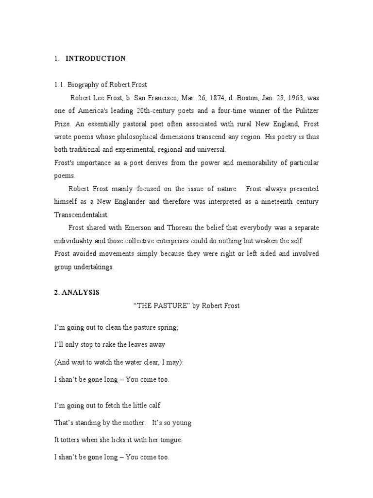 the road not taken by robert frost theme pdf