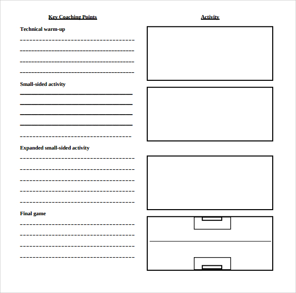 printable lesson plan template pdf
